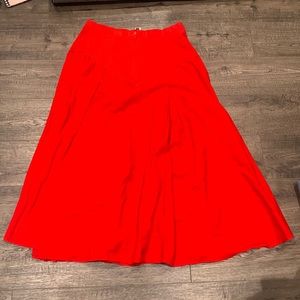 Red 1849 Authentic Ranchwear Vintage Skirt